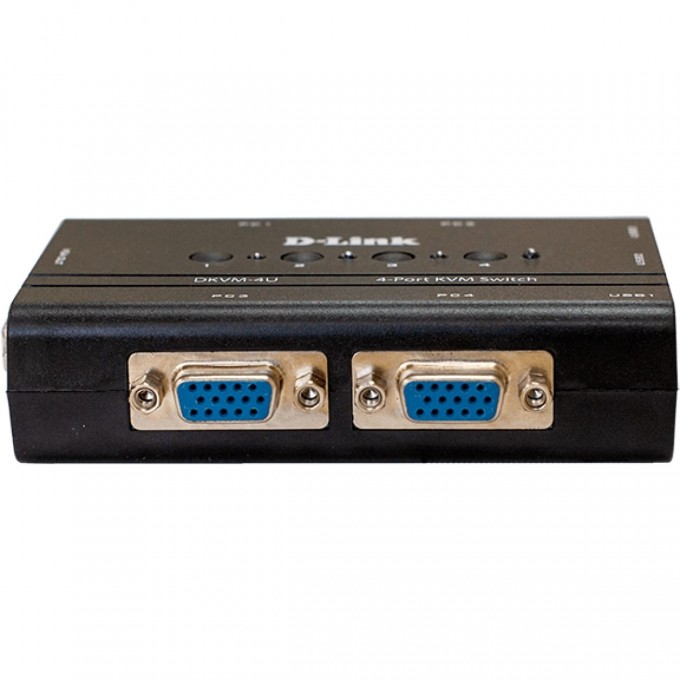 4-портовый KVM-переключатель D-LINK DKVM-4U DKVM-4U/C2A